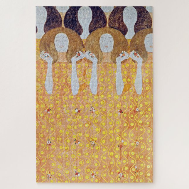 Beethoven Frieze (Detail), Gustav Klimt (Vertikal)