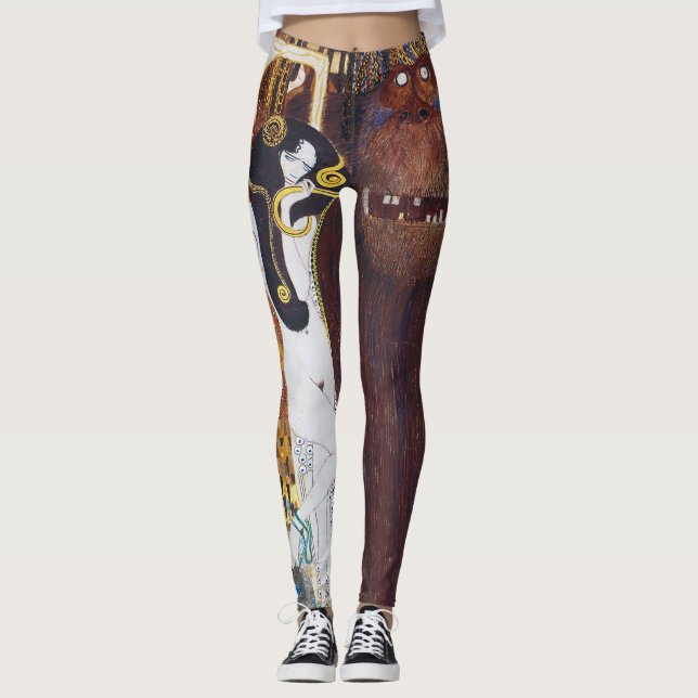 Beethoven Frieze (Detail), Gustav Klimt Leggings (Vorderseite)