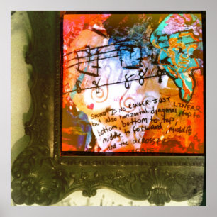 Beethoven Gerahmt Poster