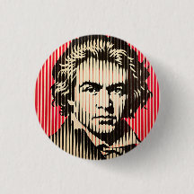 Beethoven im optischen Täuschungsstil von BAUHAUS