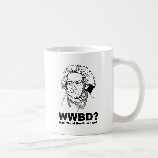 Beethoven Kaffeetasse (Rechts)