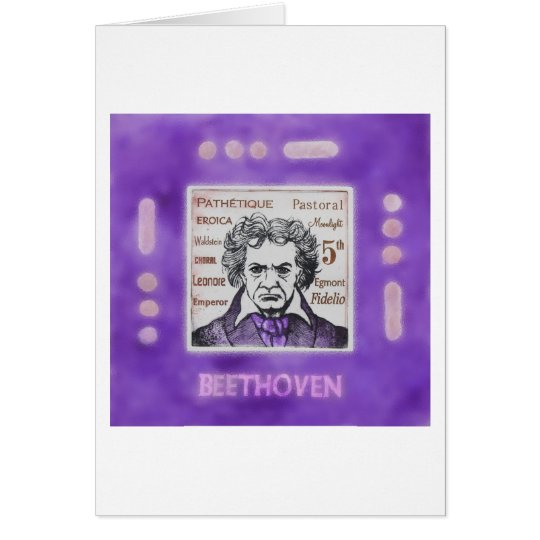 BEETHOVEN-Karte Karte