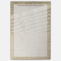 Beethoven Music Manuscript Medley Individuelle Nam