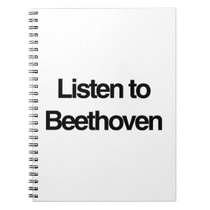Beethoven Notizblock
