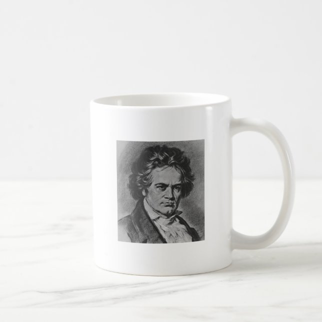 Beethoven-Ode zur Freude-Tasse Kaffeetasse (Rechts)