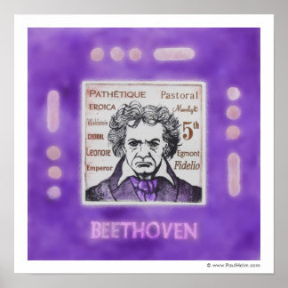 BEETHOVEN-Plakat Poster