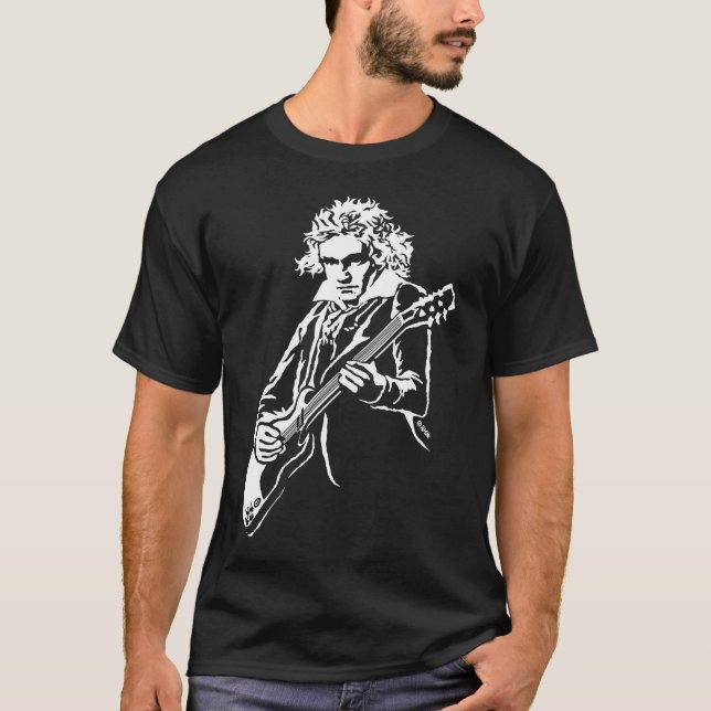 Beethoven Rock! T-Shirt (Vorderseite)