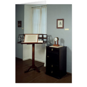 Beethoven-Saal mit Musikstand