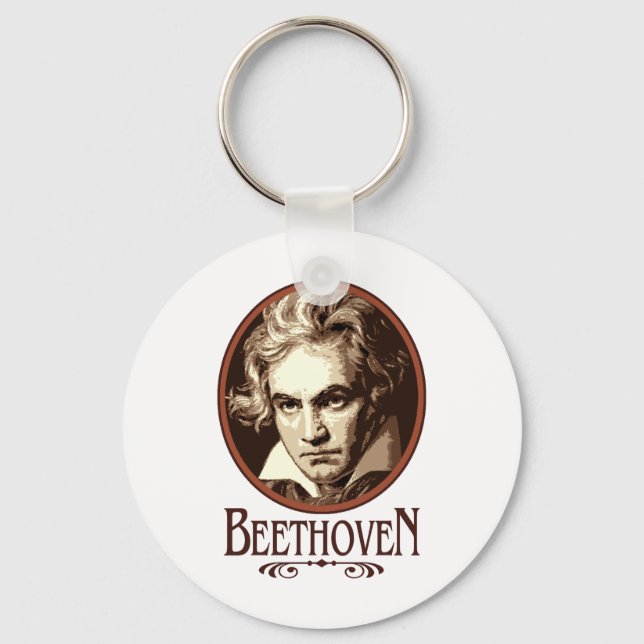 Beethoven Schlüsselanhänger (Vorderseite)