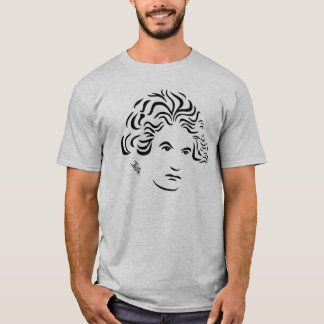 Beethoven-T - Shirt (hellgrau)