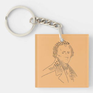 Beethoven und Chopin zusammen, Musiksymbole, Musi Schlüsselanhänger