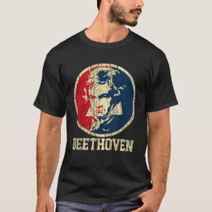Beethoven Vintage Klassischer Komponist Ludwig Va T-Shirt