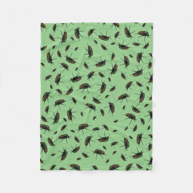 Beetle Bug Fleece Blanket (Vorderseite)