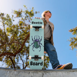 Beetle pixelart skateboard