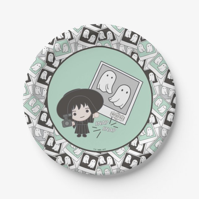 Beetlejuice | Chibi Lydia Ghost Photography Pappteller (Vorderseite)