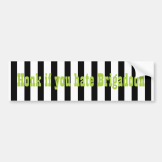 Beetlejuice Honk für Brigadoon-Autoaufkleber Autoaufkleber
