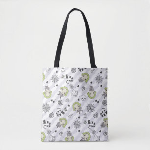Beetlejuice Muster Tasche