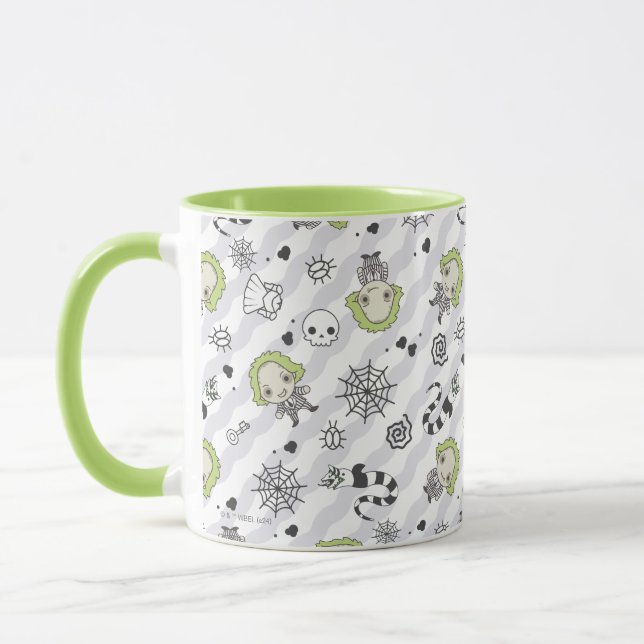 Beetlejuice Muster Tasse (Links)