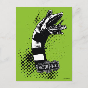 Beetlejuice Sandworm Postkarte
