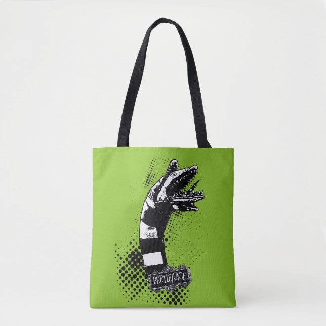 Beetlejuice Sandworm Tasche (Vorderseite)