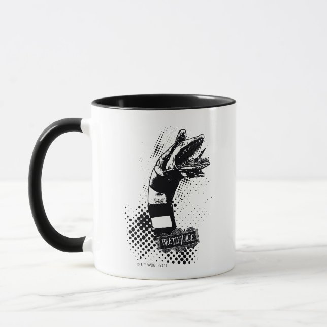 Beetlejuice Sandworm Tasse (Links)