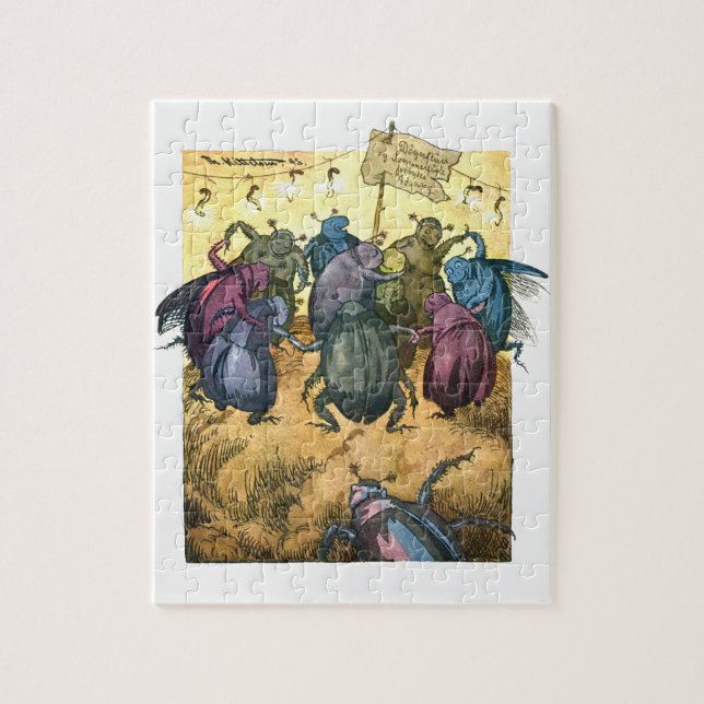Beetles Celebrating Mittelsommer (Vertikal)
