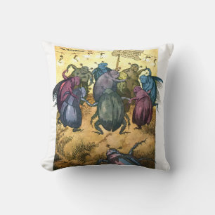 Beetles Celebrating Mittelsommer Kissen