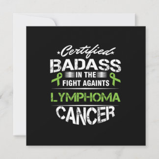 Befähigte Badass Lymphom zur Bewusstseinsbildung f Einladung