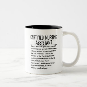 Befähigte Krankenpfleger Zweifarbige Tasse