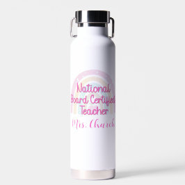 Befähigte Lehrerin Rainbow durch den Nationalen Ze Trinkflasche