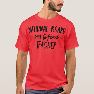 Befähigter Lehrer durch den nationalen Zentralvors T-Shirt