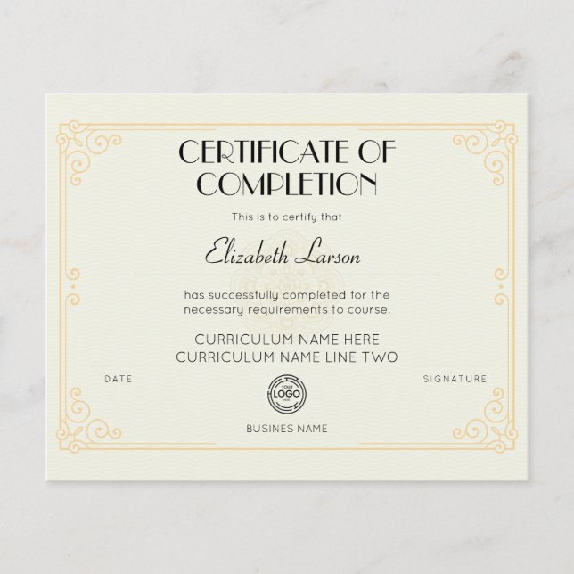 Befähigungszeugnis (Vorderseite)