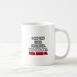 Befassen Sie sich damit ... Funny Zivil Engineer Kaffeetasse