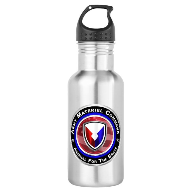 Befehlsgewalt der Armee Edelstahlflasche (Vorderseite)
