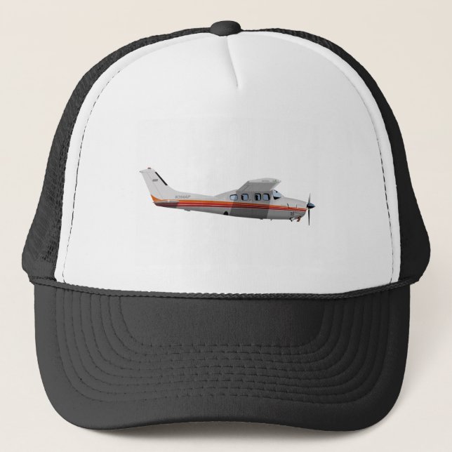 Befehlshaber 394394 Cessnas 210P Truckerkappe (Vorderseite)