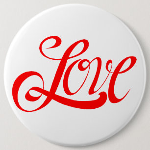 befestigt zur Liebe Button