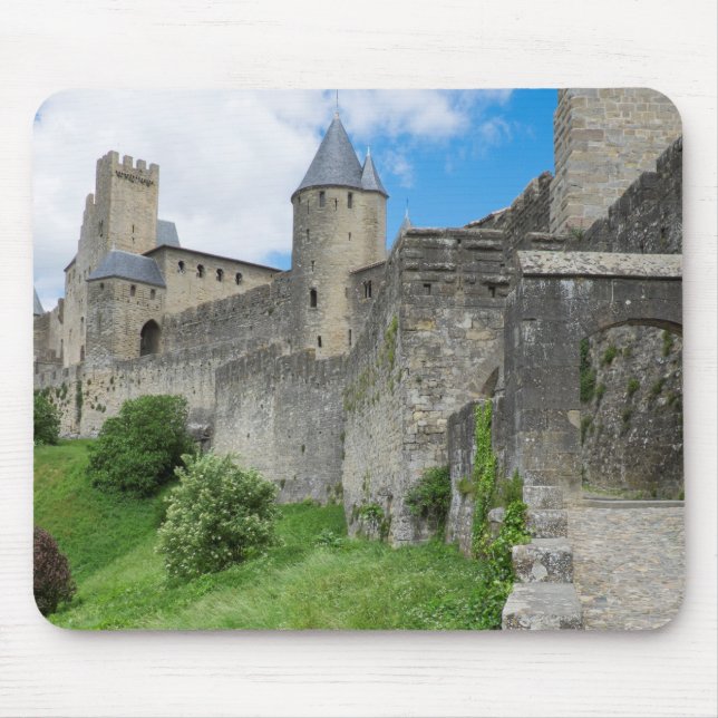 befestigte Mauer von Carcassonne Mousepad (Vorne)