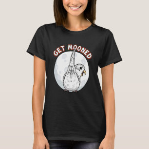 Befeuchten Sie sich in Papagei Unterfluffies I Whi T-Shirt