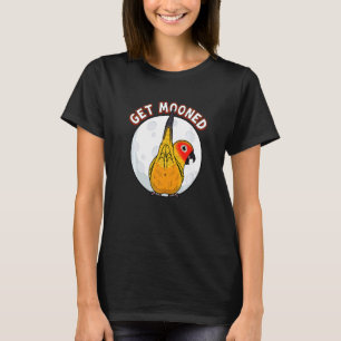 Befeuchten Sie sich, wenn Sie Papagei unterflüssig T-Shirt