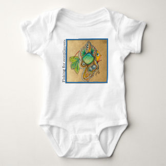 Befischung von Komplimenten-Baby-Shirt Baby Strampler