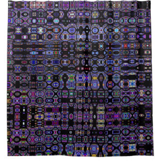 Beflecktes Glas abstrakt Duschvorhang