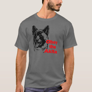 Befolgen Sie das Akita T-Shirt