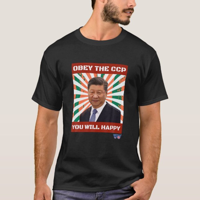 Befolgen Sie das Sarcastic Slogan T Shirt der CCP (Vorderseite)