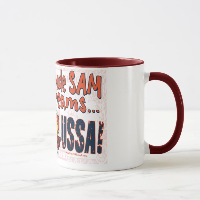 Befolgen Sie das USSA die Schrei-Tasse Tasse (Rechts)