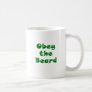 Befolgen Sie den Bart Kaffeetasse