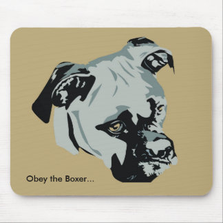 Befolgen Sie den Boxer Mousepad