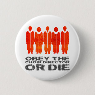 Befolgen Sie den Chor-Direktor oder die Button