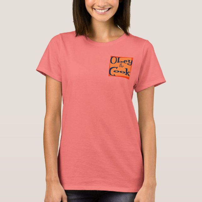 Befolgen Sie den Cook Funny Kitchen Sprichwort T - T-Shirt (Vorderseite)