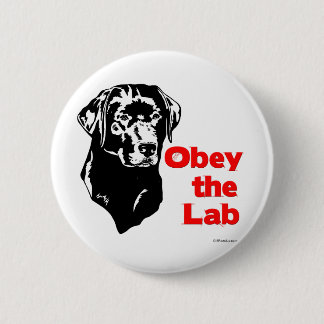 Befolgen Sie den Labrador Button