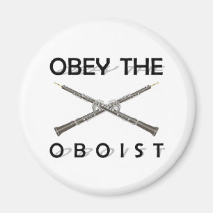 Befolgen Sie den Oboist Magnet